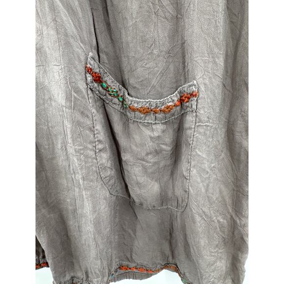 Johnny Was collection carnation blouse top brown size Small - Picture 4 of 10